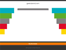 Tablet Screenshot of geeksband.com